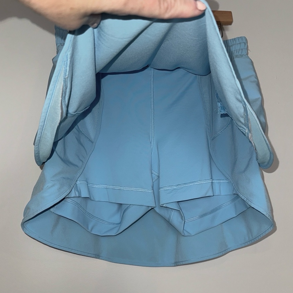 Lululemon Hotty Hot High-Rise Skirt Blue Chill - Picture 8 of 13